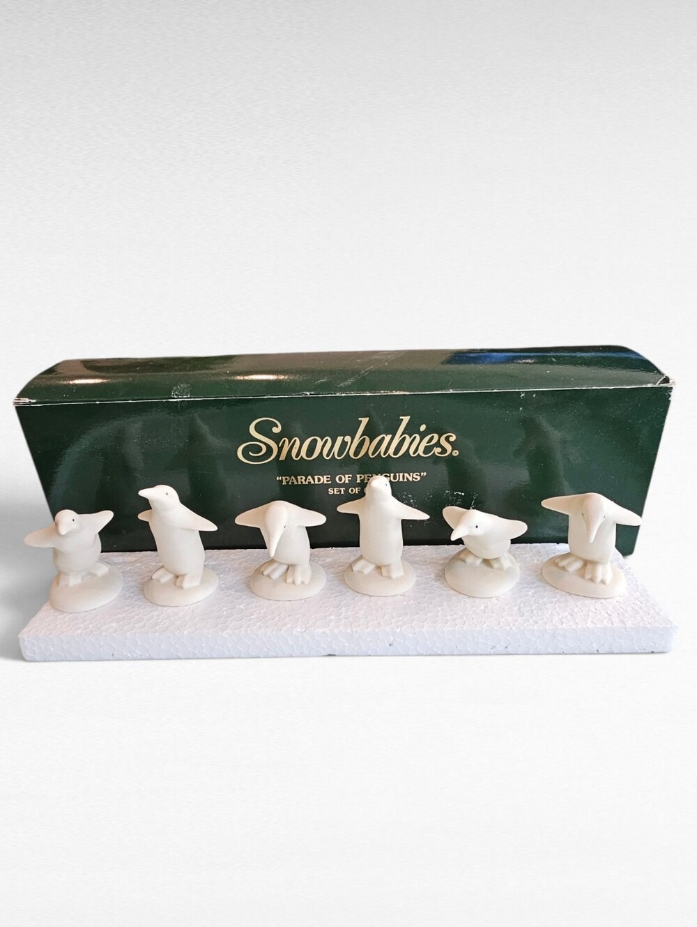 Vintage Dept 56 Snowbabies Parade of Penguins 68804